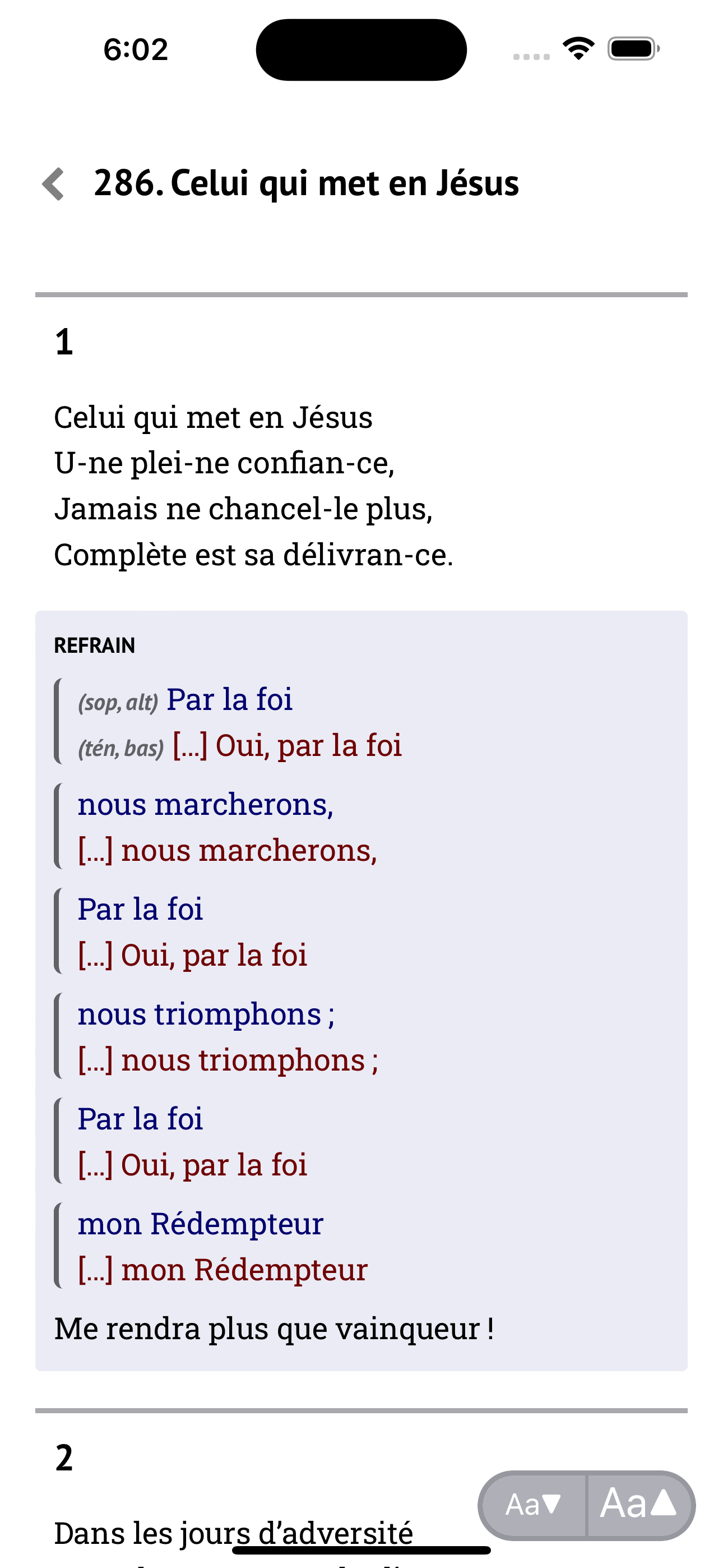 Chante mon cœur