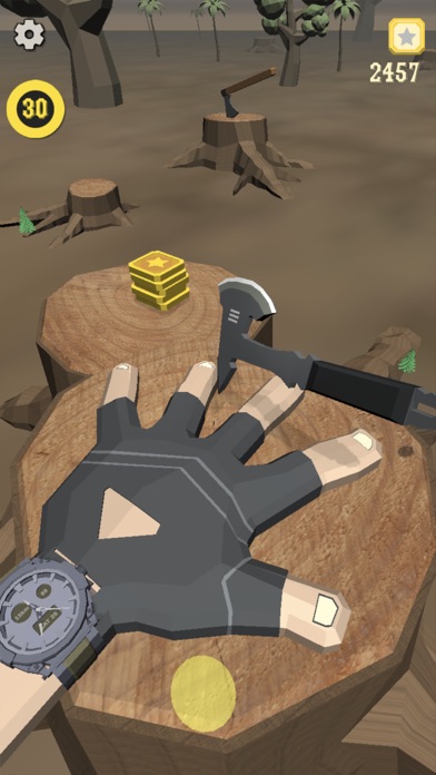 Knife Finger Game Screenshot