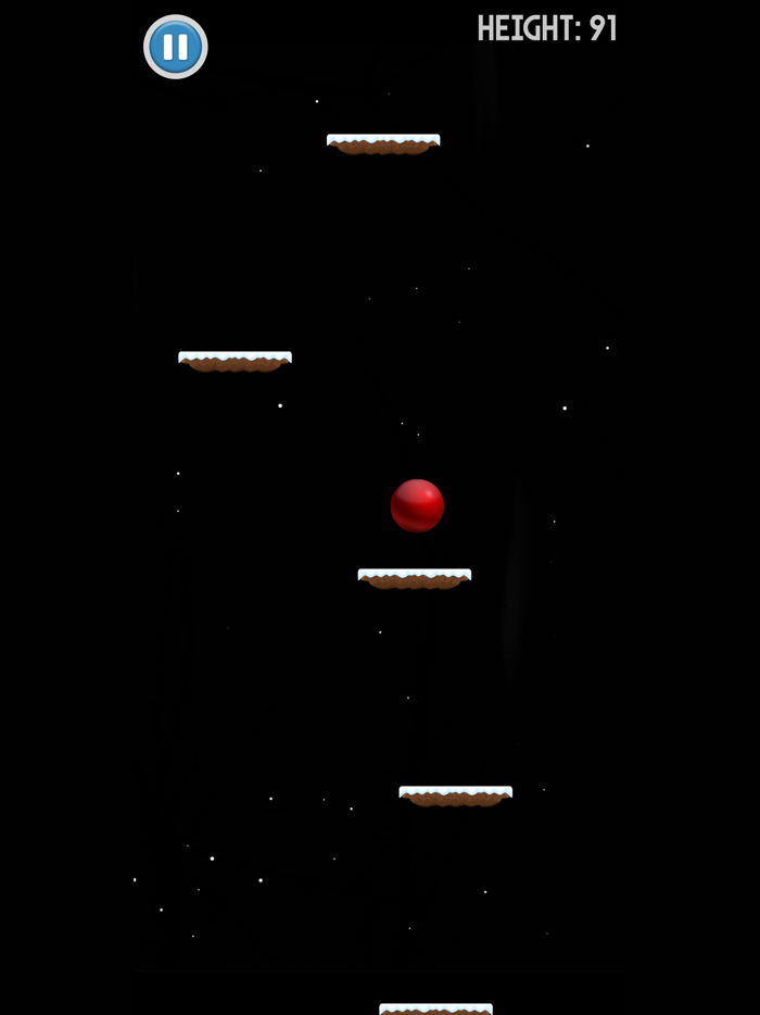 Red Ball - infinite icy tower