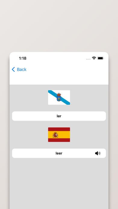 Diccionario Gallego-Español Screenshot