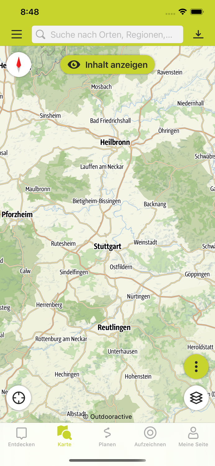 Unterwegs im Naturschutzgebiet