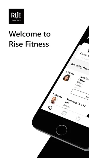 Rise Fitness New screenshot 1