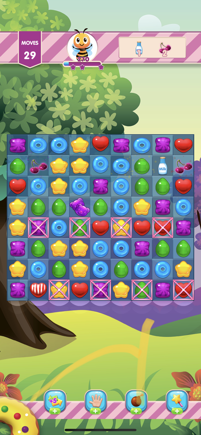 Bee Rush Match 3 Candy Puzzle