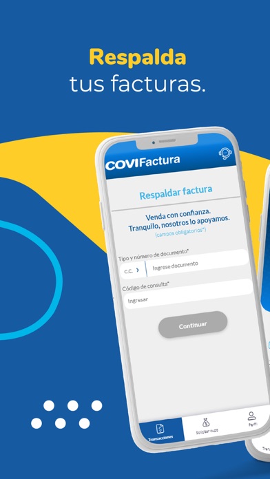 Covifactura Afiliados Screenshot
