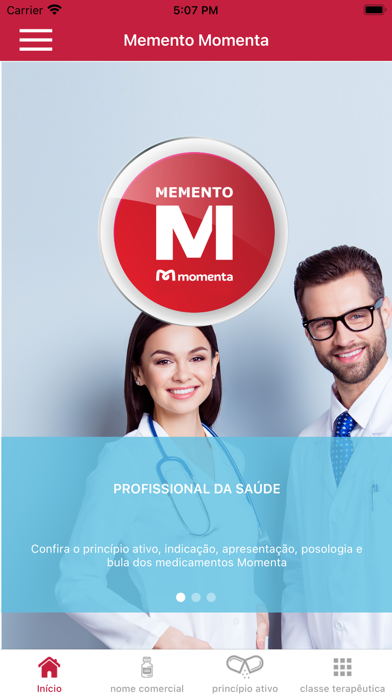Momenta Evidência Screenshot