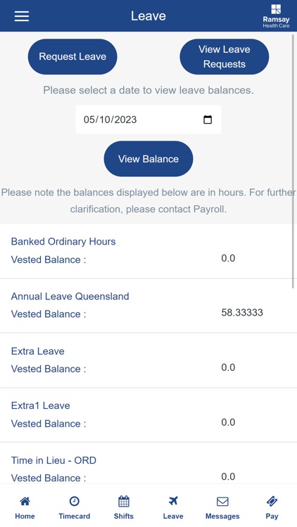 MyTime - Ramsay Health Care screenshot-3