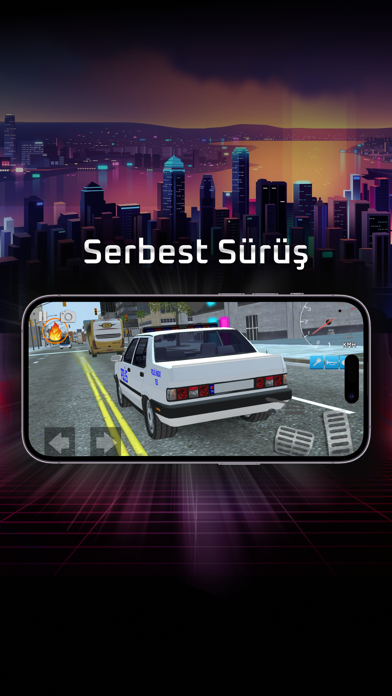 Şahin Polis Araba Oyunu Screenshot