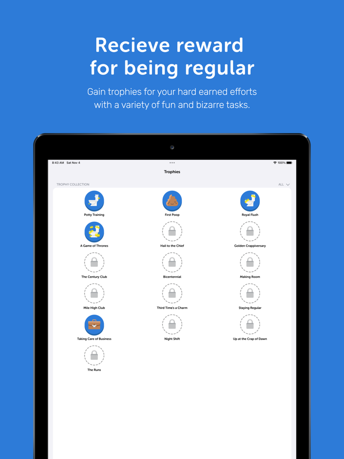 iPoop Bathroom  Poop Tracker