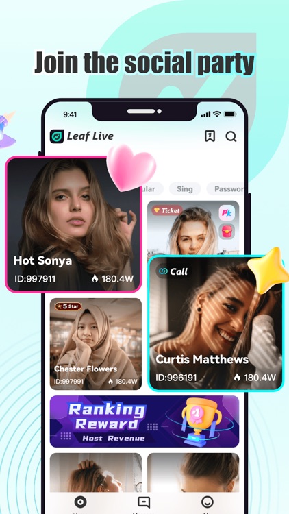 Leaf Live-live stream show screenshot-5