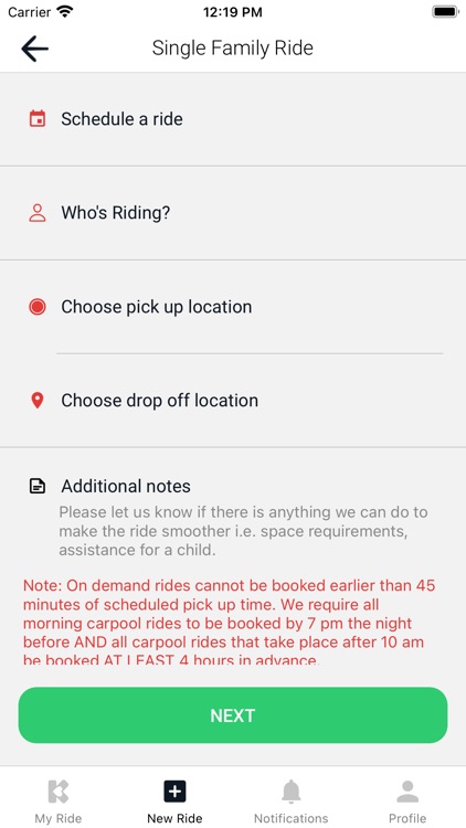 K-Go – Book a ride screenshot-6