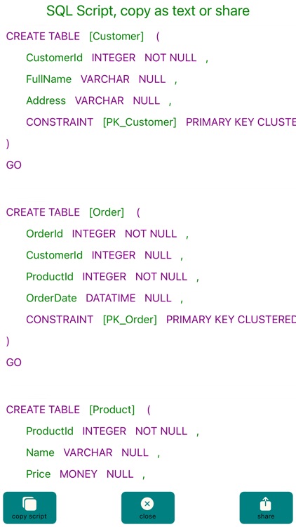 SQL-ER-Diagram Pro screenshot-3