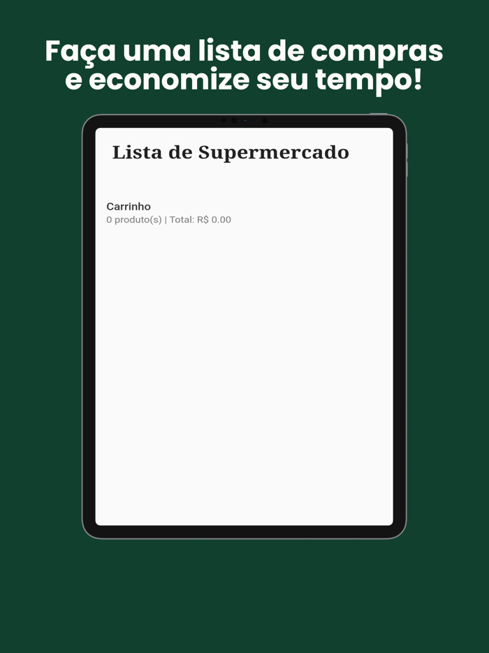 Lista Supermercado AutoSoma
