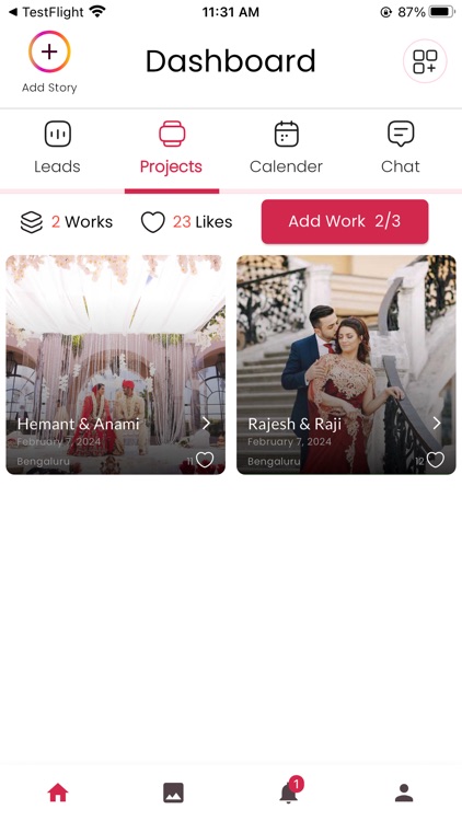 Wedbell Business screenshot-3