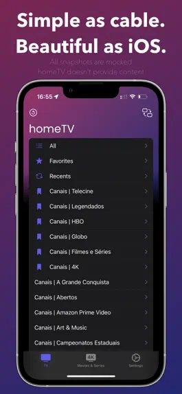 Game screenshot homeTV IPTV Player mod apk