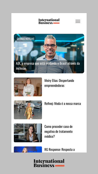 Screenshot #1 pour IB Magazine