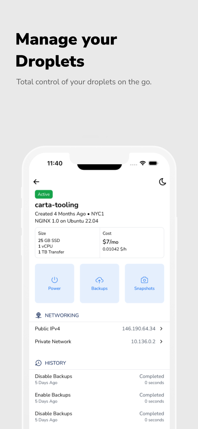 Mission Ctrl for DigitalOcean