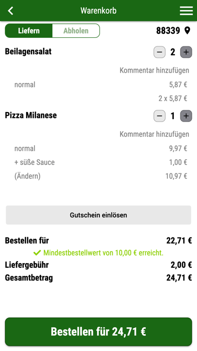Pizzeria da Cezara Screenshot