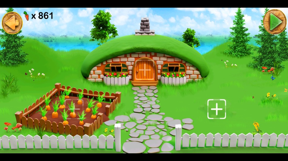 #6. Beeny Rabbit Adventure World (iOS) By: SERHEJ HORB