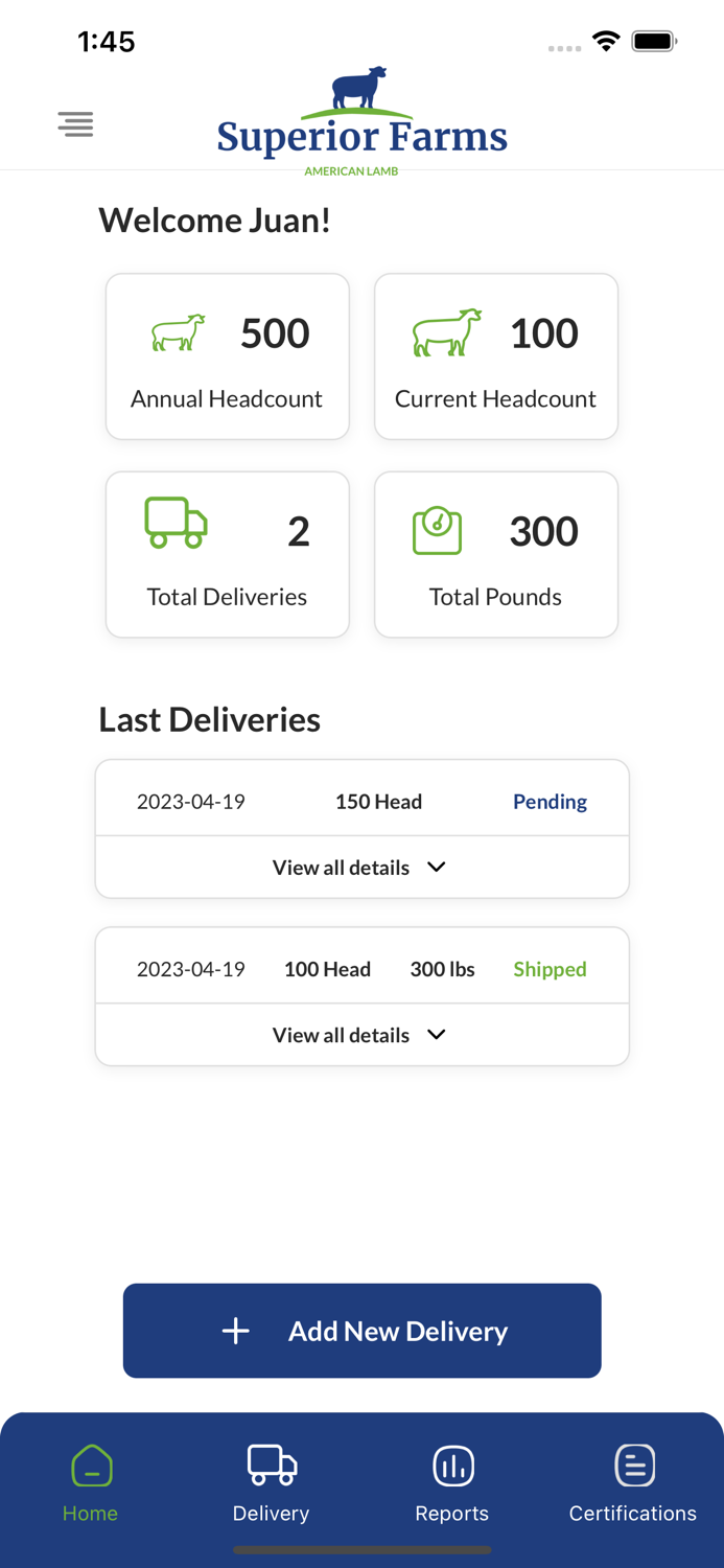 Superior Farms Procurement