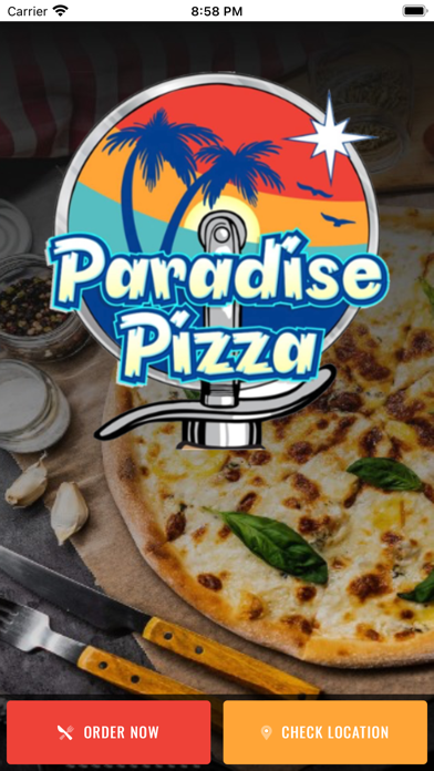 Paradise Pizza Truck Screenshot