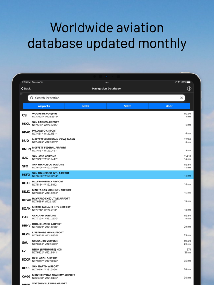 fDeck flight instruments