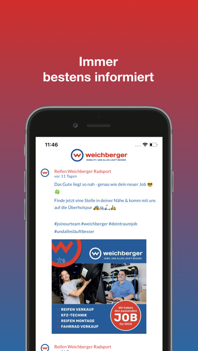 Reifen Weichberger Screenshot