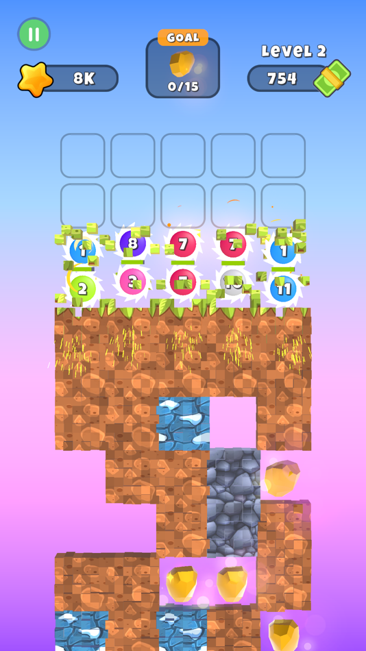 #4. Merge & Crush (iOS) 由: Vadim Gladkikh