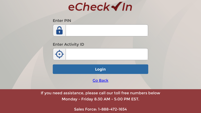 eCheck-In App