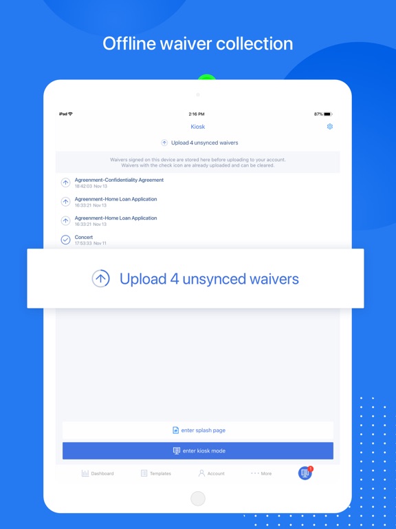 Screenshot #5 pour WaiverForever - Online Waiver