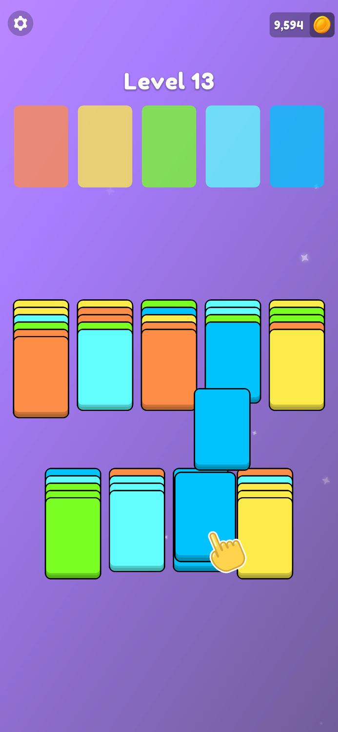 Cards Sort Puzzle Zen Relax