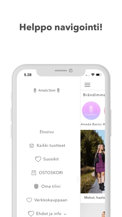 Amada Store Screenshot