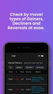 market mover: reason & insight iphone screenshot 4