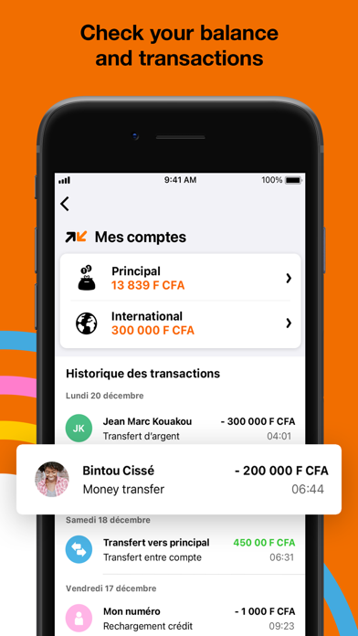 Orange Money Africa Screenshot