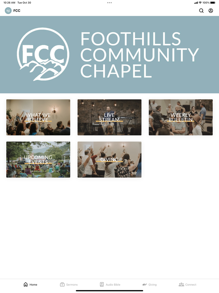 Foothills Community Chapel