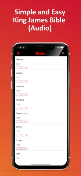 Game screenshot King James Version Bible Audio mod apk