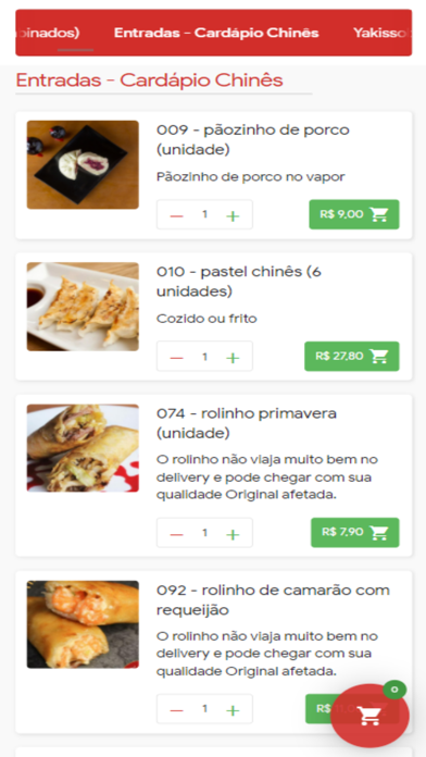 Casa Oriental Delivery (novo) Screenshot