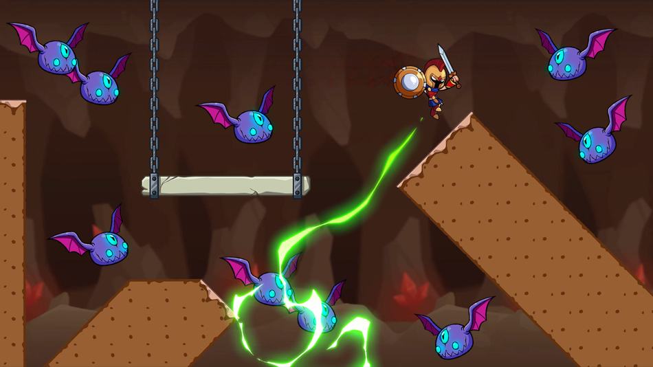 #2. Sword Knight: Dungeon Slash (iOS) Podle: Kim Pham