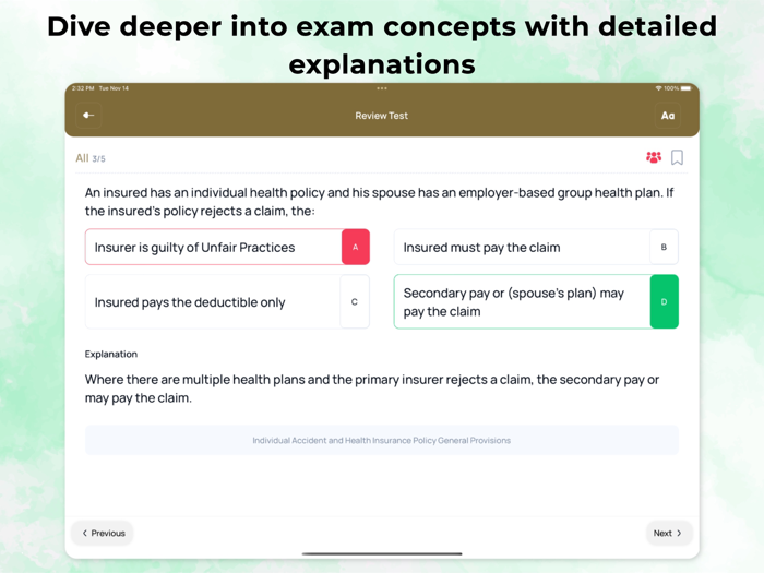 Insurance Exam Prep Pro