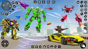 Car Transform Robot Games 2024 screenshot 2