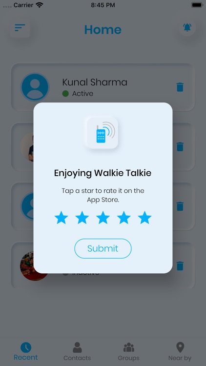 Walkitalk screenshot-8