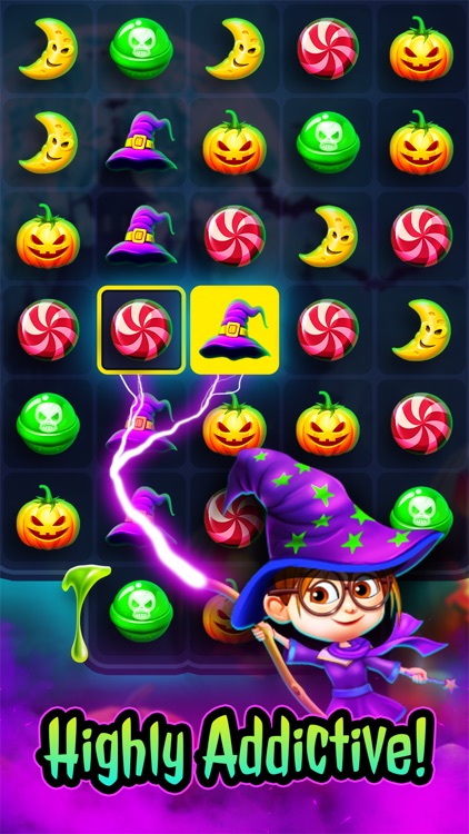 The Halloween Match 3 Puzzle screenshot-4