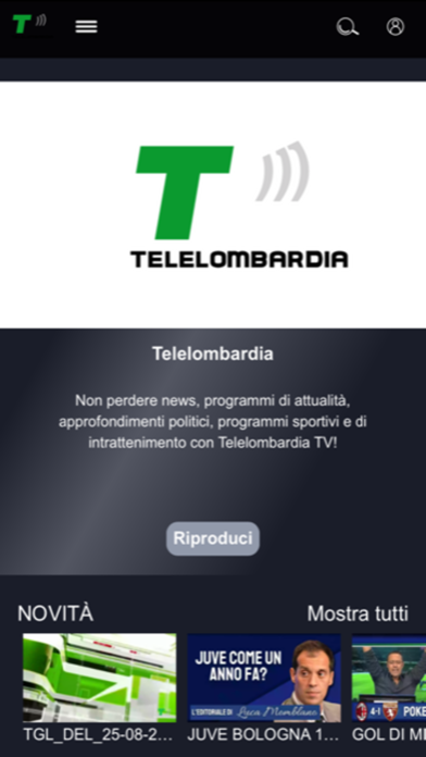 Telelombardia TV Screenshot