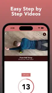 foam roller workout iphone screenshot 4