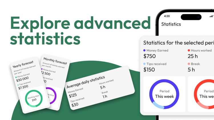 Clock Hours Time Tracker app