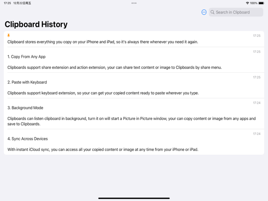 Screenshot #4 pour Clipboards - Clipboard Manager
