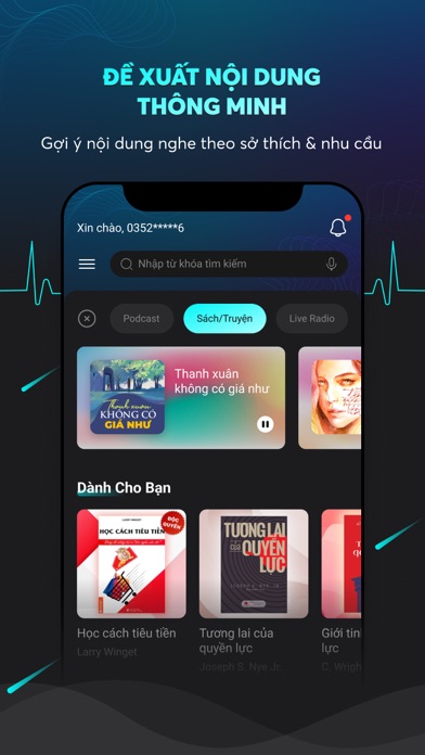 Mydio - Audiobook, truyện đọc screenshot 2