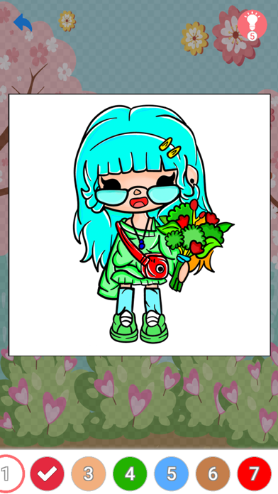 Toca Boca Coloring Book Life Screenshot