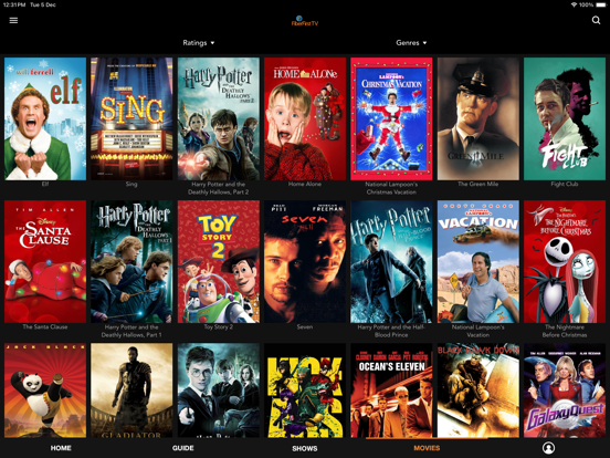 FiberFirst TV iPad screenshot 6 - Entertainment app