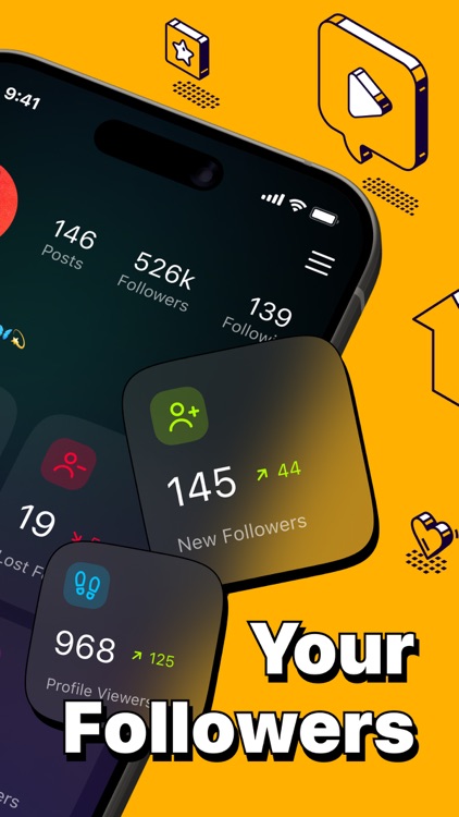 Followers+ & Reports Tracker