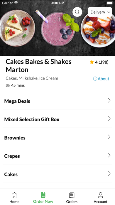 Cakes Bakes & Shakes Marton Screenshot